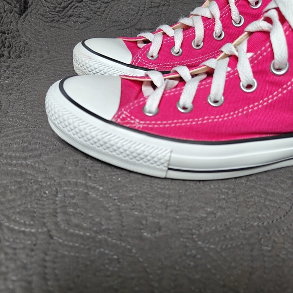 Converse Chuck Taylor Vintage  "Chaos Fuchsia" Hi Tops Unisex Size - Women's 10 - Picture 3 of 10